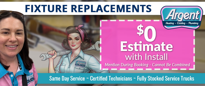 washington metro fixture replacement Argent Heating, Cooling & Plumbing