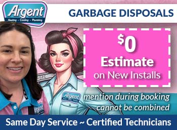 washington metro garbage disposalr Argent Heating, Cooling & Plumbing