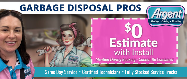 washington metro garbage disposal Argent Heating, Cooling & Plumbing